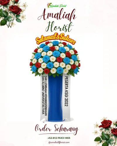Standing Flower di Rumah Duka Kerta Semadi